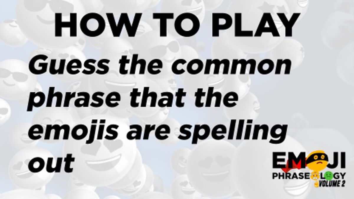 Emoji Phraseology - Vol 2 image number 1